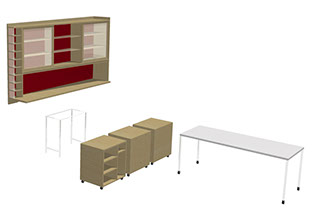 Santi Giró Gili - Projecte de mobiliari modular Estar-estudio