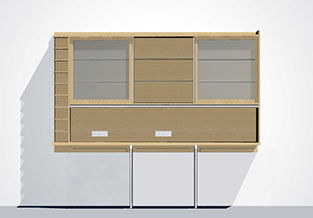 Santi Giró Gili - Projecte de mobiliari modular Estar-estudio
